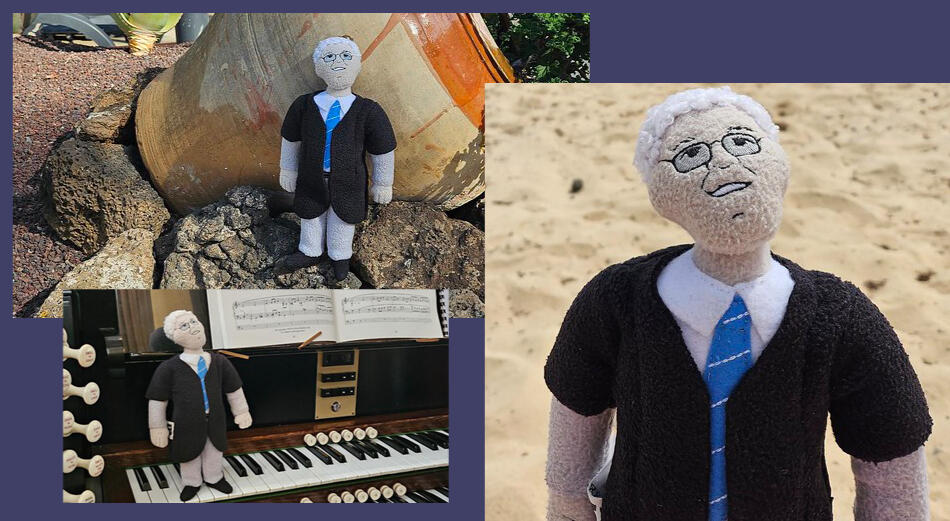 A Small Organist Entertains Me!